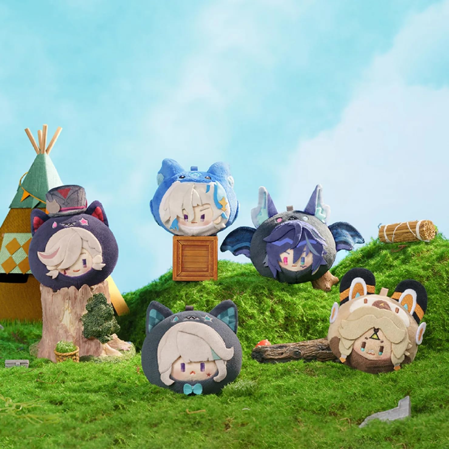 Amazon.co.jp: 原神（げんしん）テイワット動物園シリーズ お団子